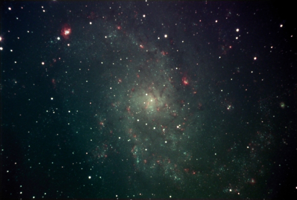 M33 Spiral Galaxy in Triangulum AGO12.5 f5 NJ 2016-01-03