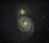 M51 Whirlpool Galaxy in Canes Venatici_2016-06-26