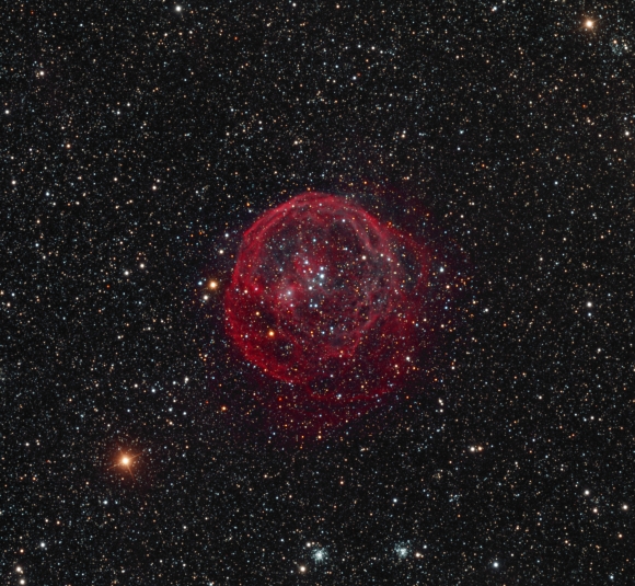 Henize 70 superbubble nebula in Dorado Nov 2021 RAP_Chile