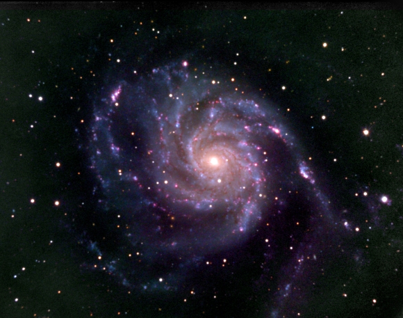 M101 Spiral Galaxy in Ursa Major 2018-04-20 NJ