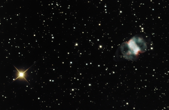 M76 NGC 650 planetary nebula in Perseus RAP Nov 2022 NJ